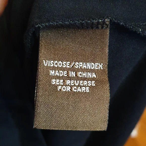 Maggie T black long sleeve top with lace detail - Picture 3 of 4